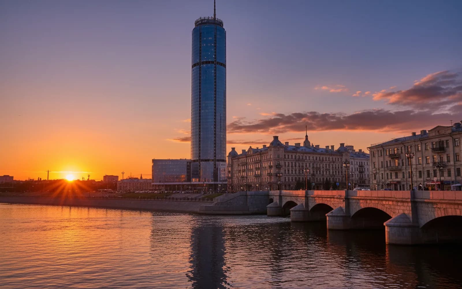 Маршрут по центру города Екатеринбург